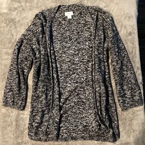 Old Navy Cardigan grey and black heather
